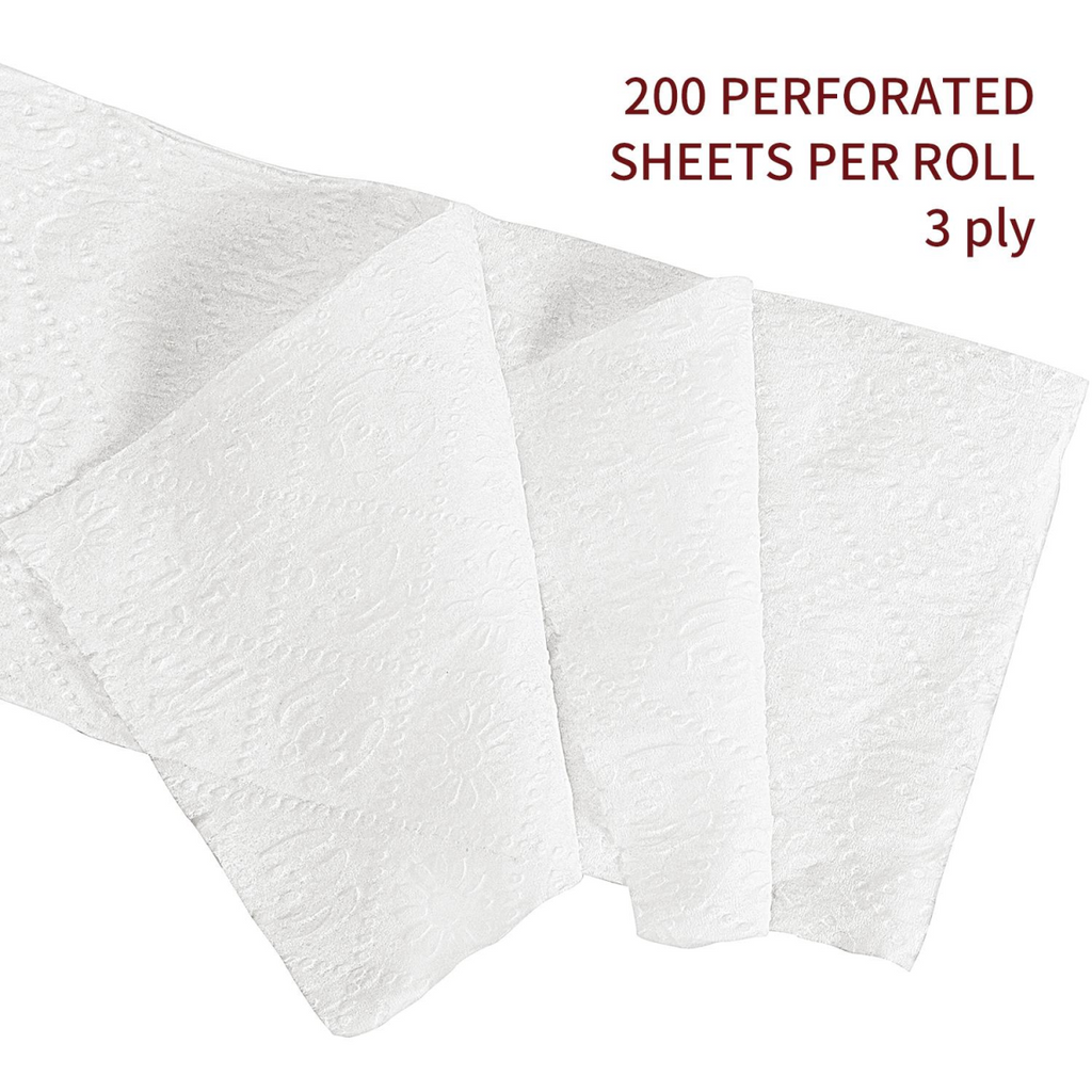 VINSANI BAMBOO TOILET ROLL 24 PACK 1010495